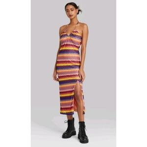 Wild Fable Crochet Slip Dress